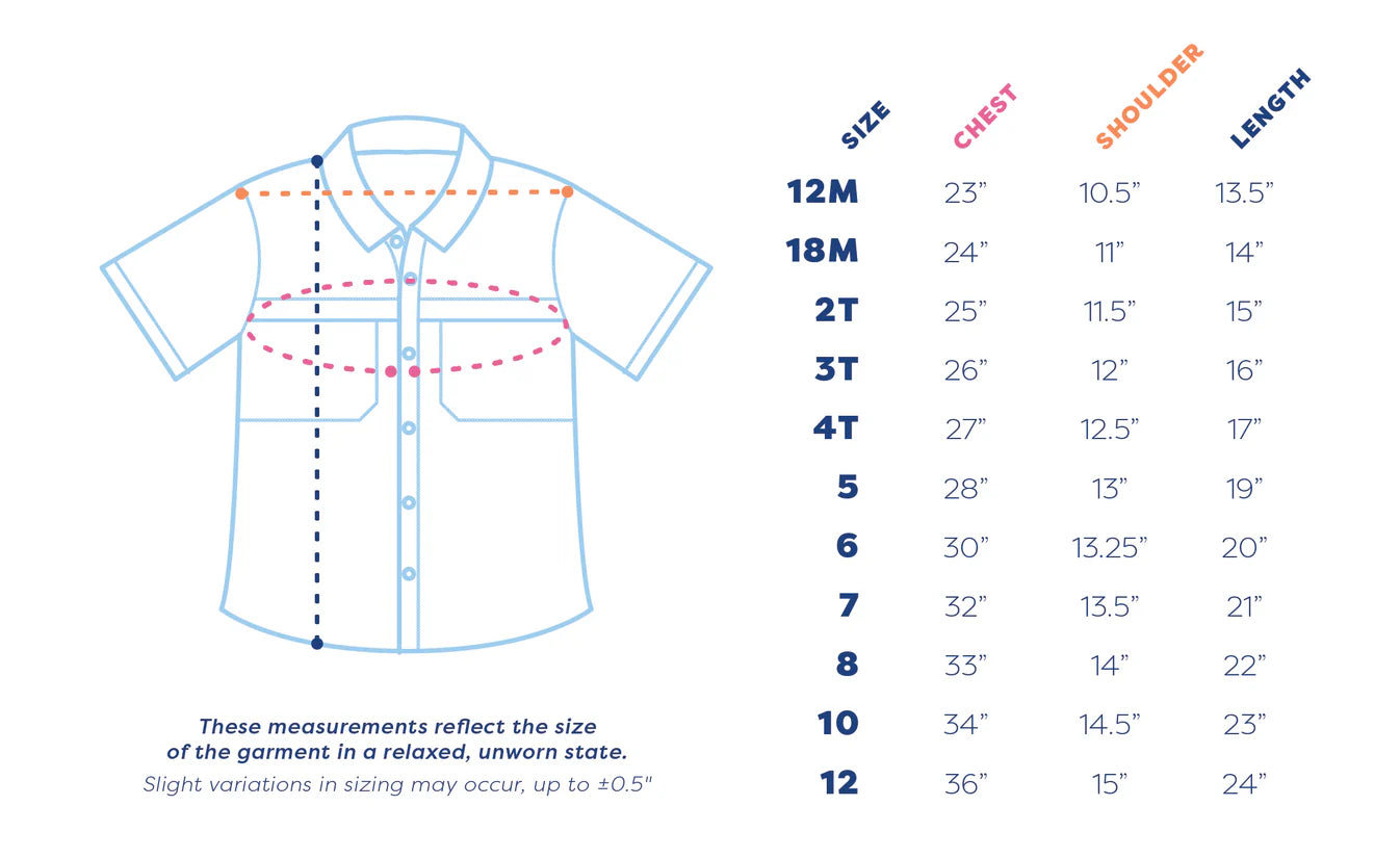 Coastal Getaway Pearl Snap SS Shirt