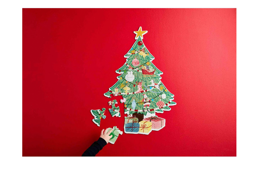 Musical Christmas Tree Floor Puzzle