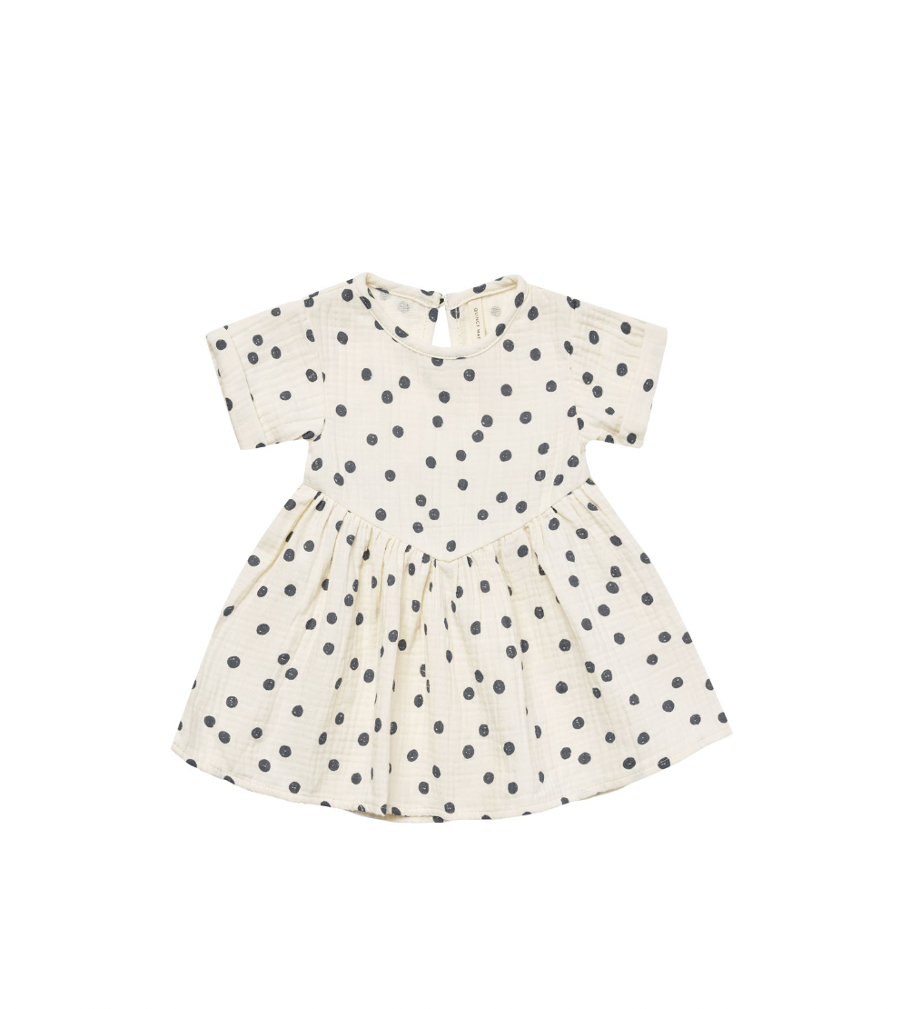 Navy Dot Brielle Dress