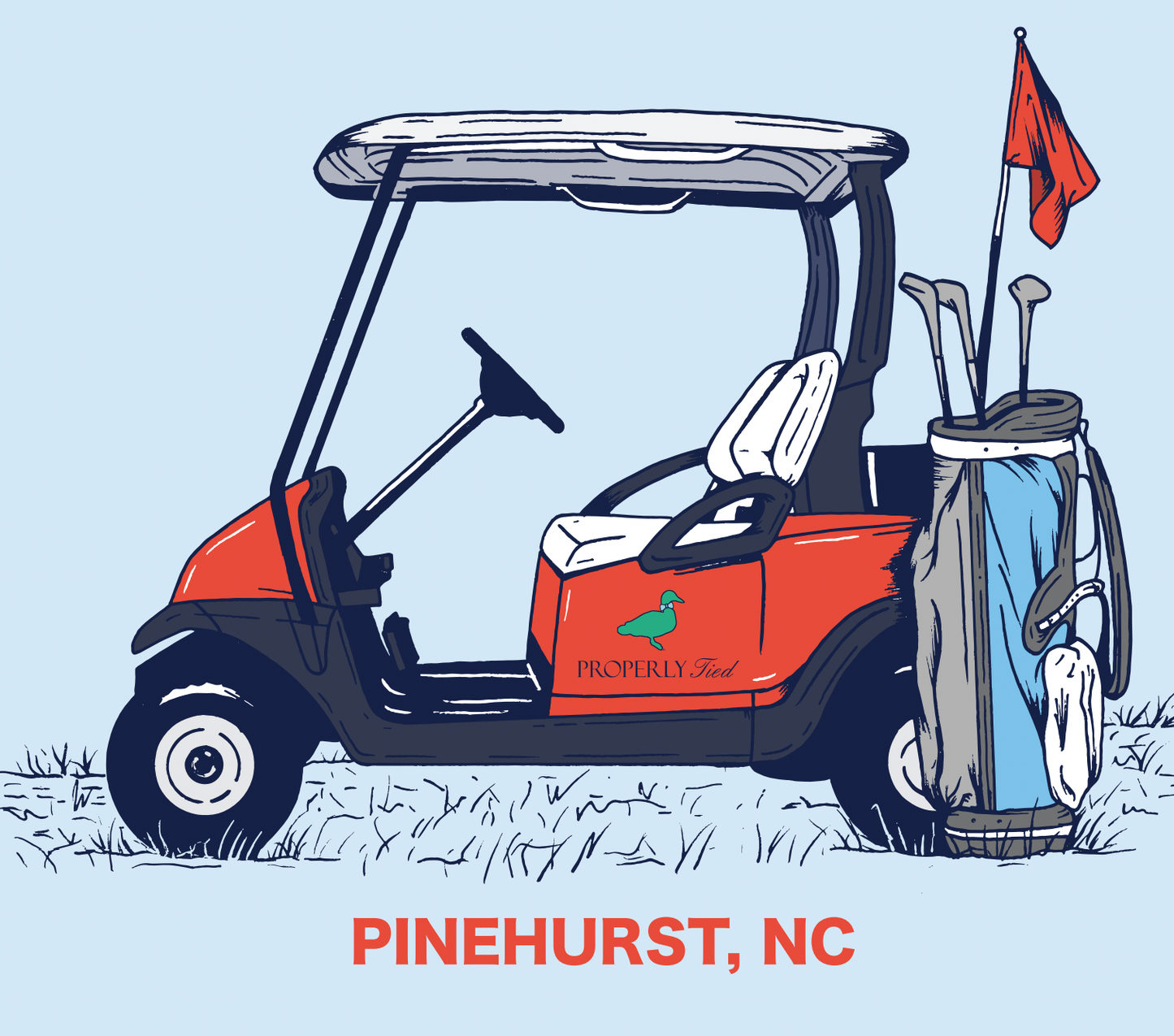 Youth Pinehurst Properly Tied T