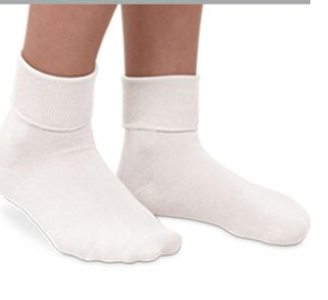 Smooth Toe Organic Cotton Turn Cuff