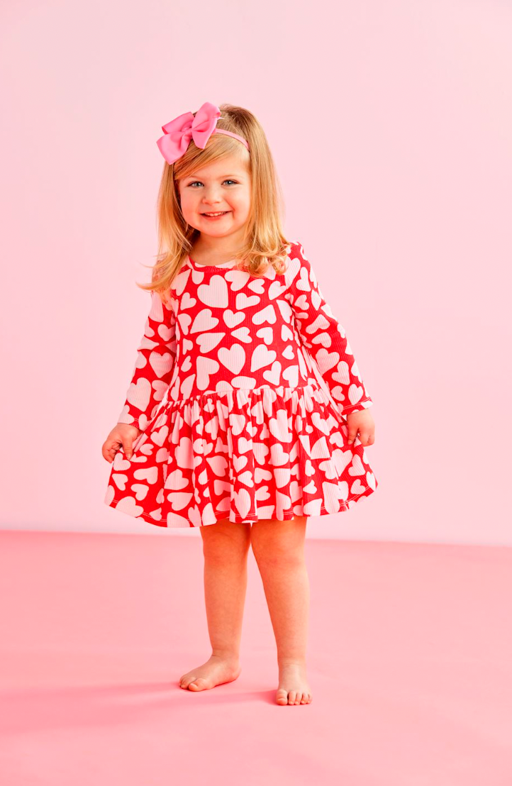 Heart T-Shirt Dress