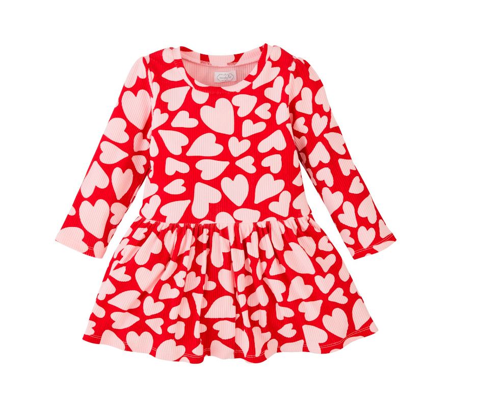Heart T-Shirt Dress