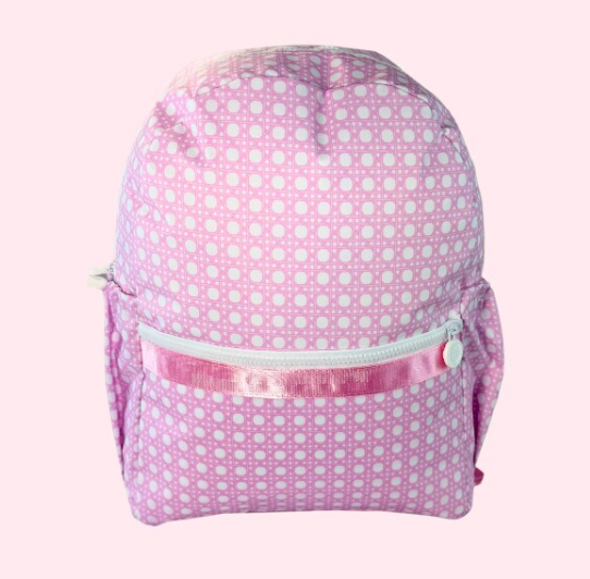 Pink Bungalow Med Pocket Backpack