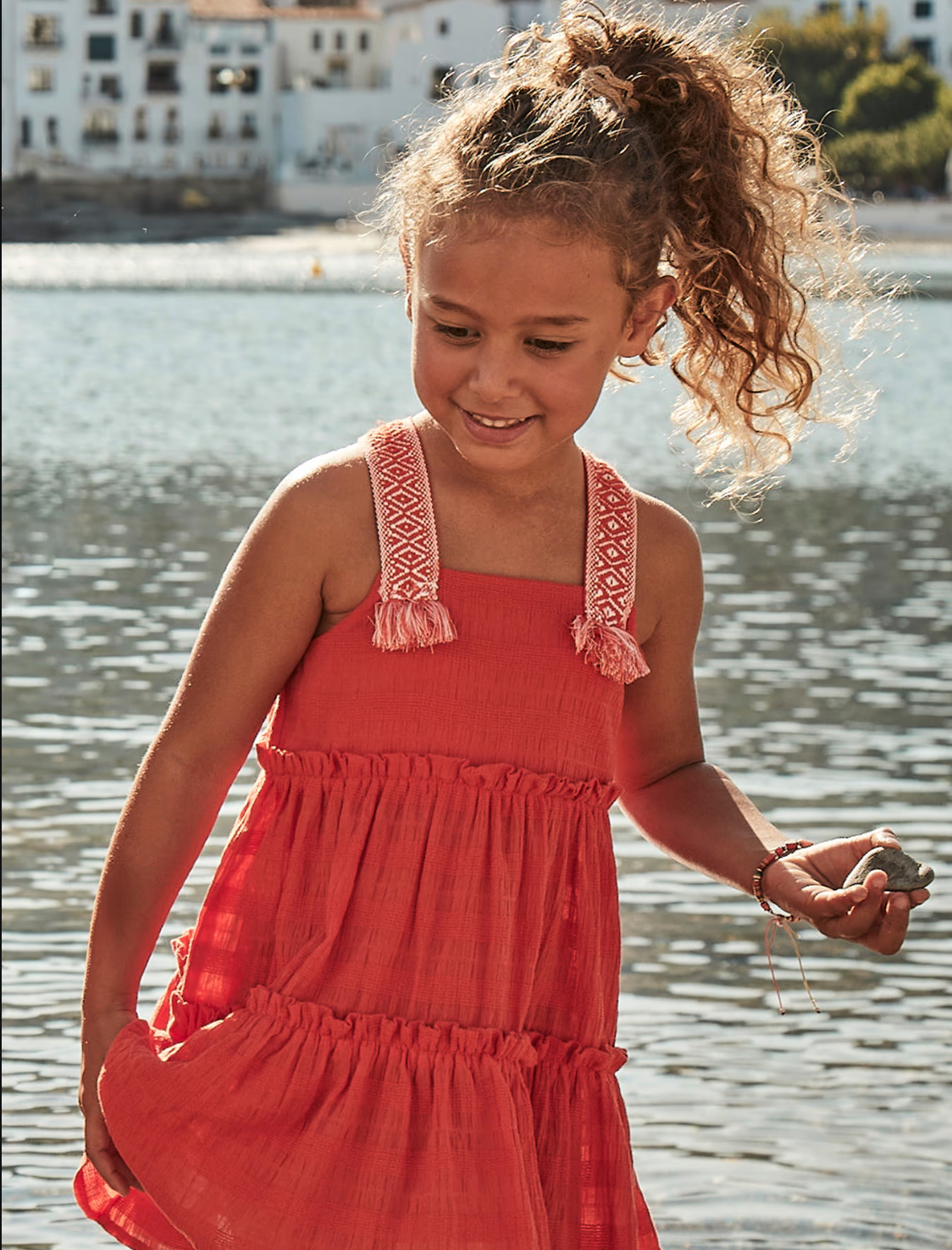 Paprika Strap Dress