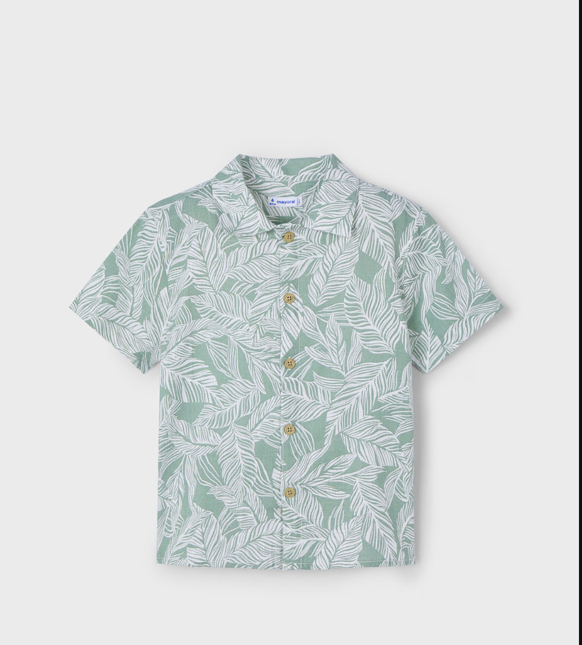 Laurel Green Tropical Shirt