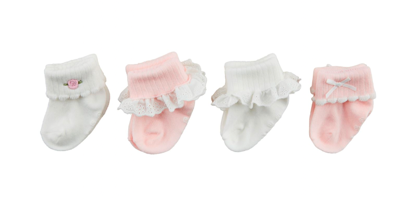 Pink Baby Sock Set