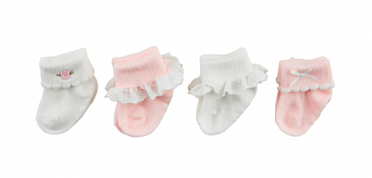 Pink Baby Sock Set