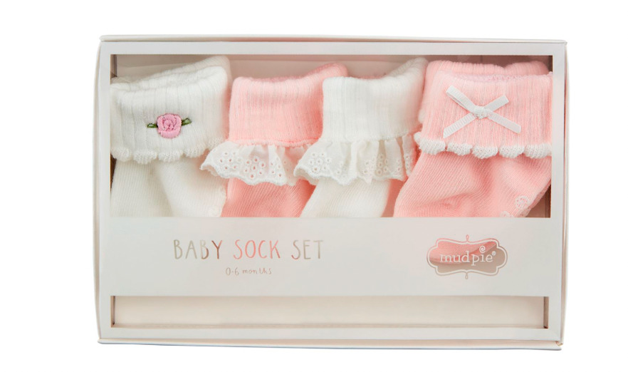 Pink Baby Sock Set