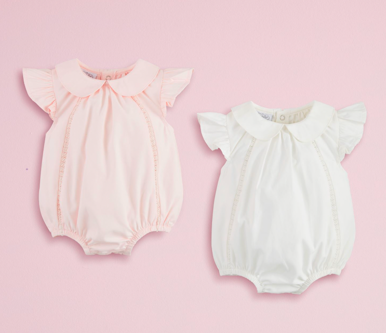 White Collared Poplin Bubble