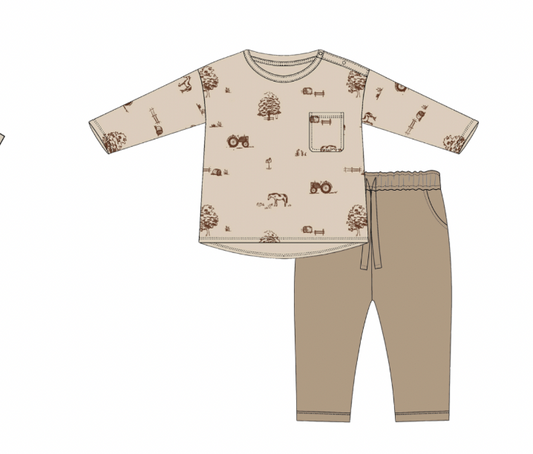 Farm Tee & Pant Set