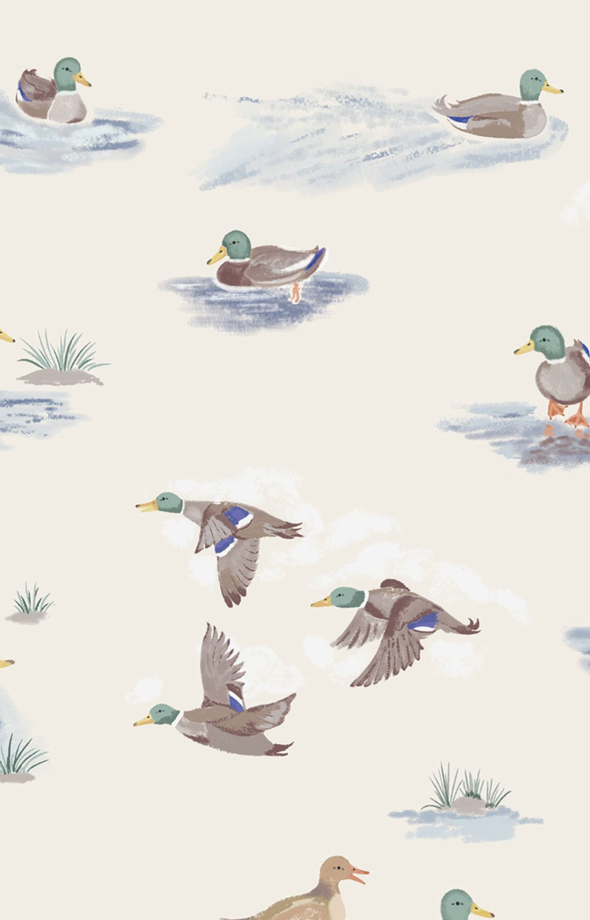 Migrating Mallards L/s Polo Shirt & Pant