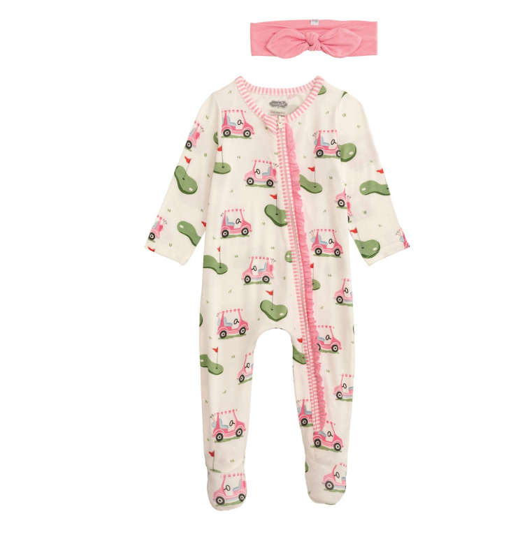 Girl Golf Print Sleeper