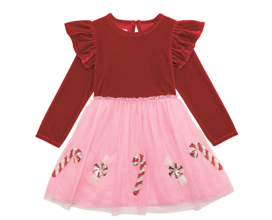 Candy Cane Tutu Dress
