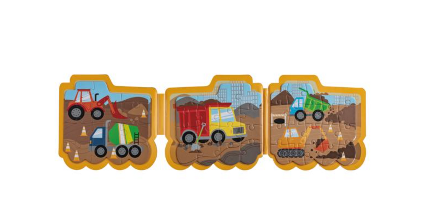 Truck Magnetic Puzzle Book