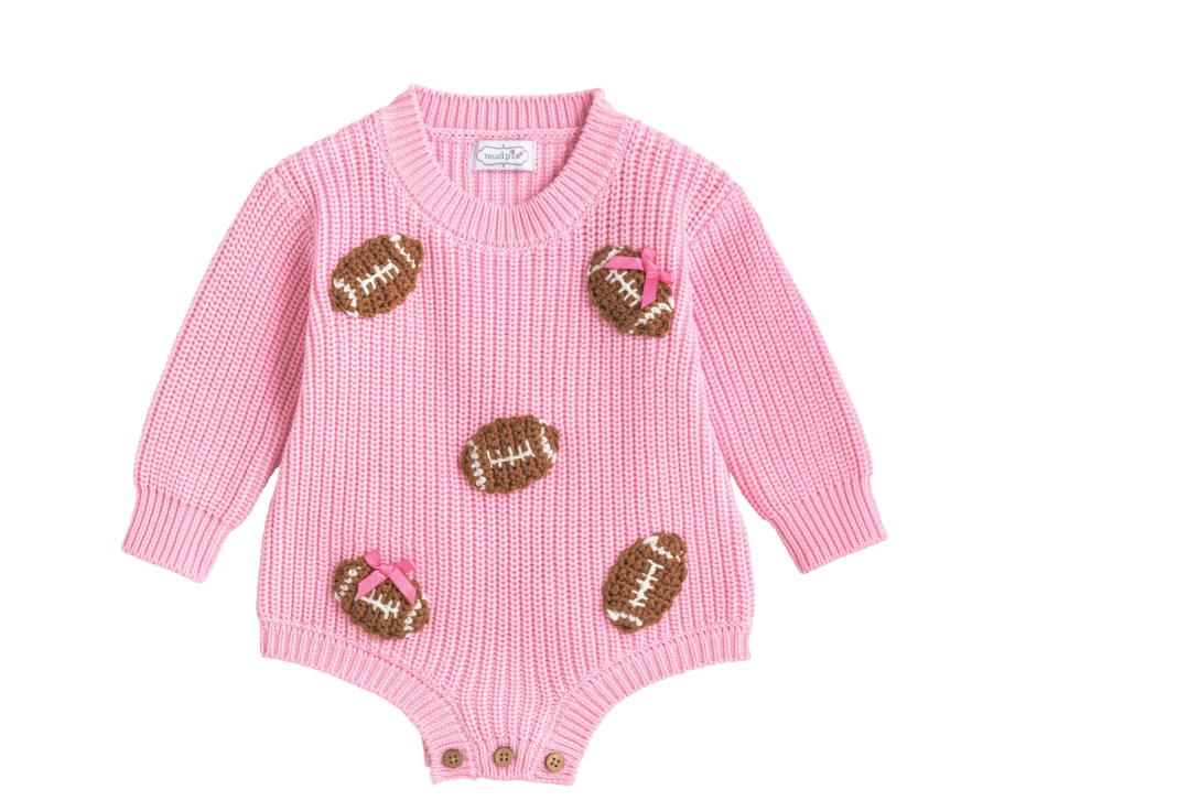 Pink Football Sweater Bubble
