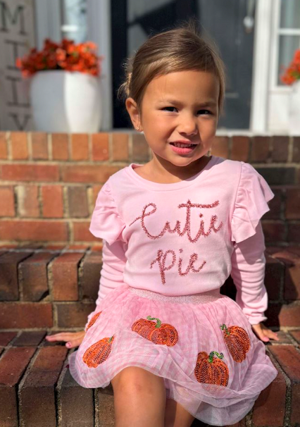 Pumpkin Sequin Tutu