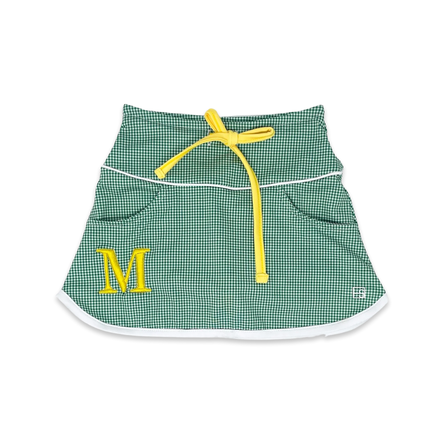 Augusta Green Minigingham Tiffany Skort