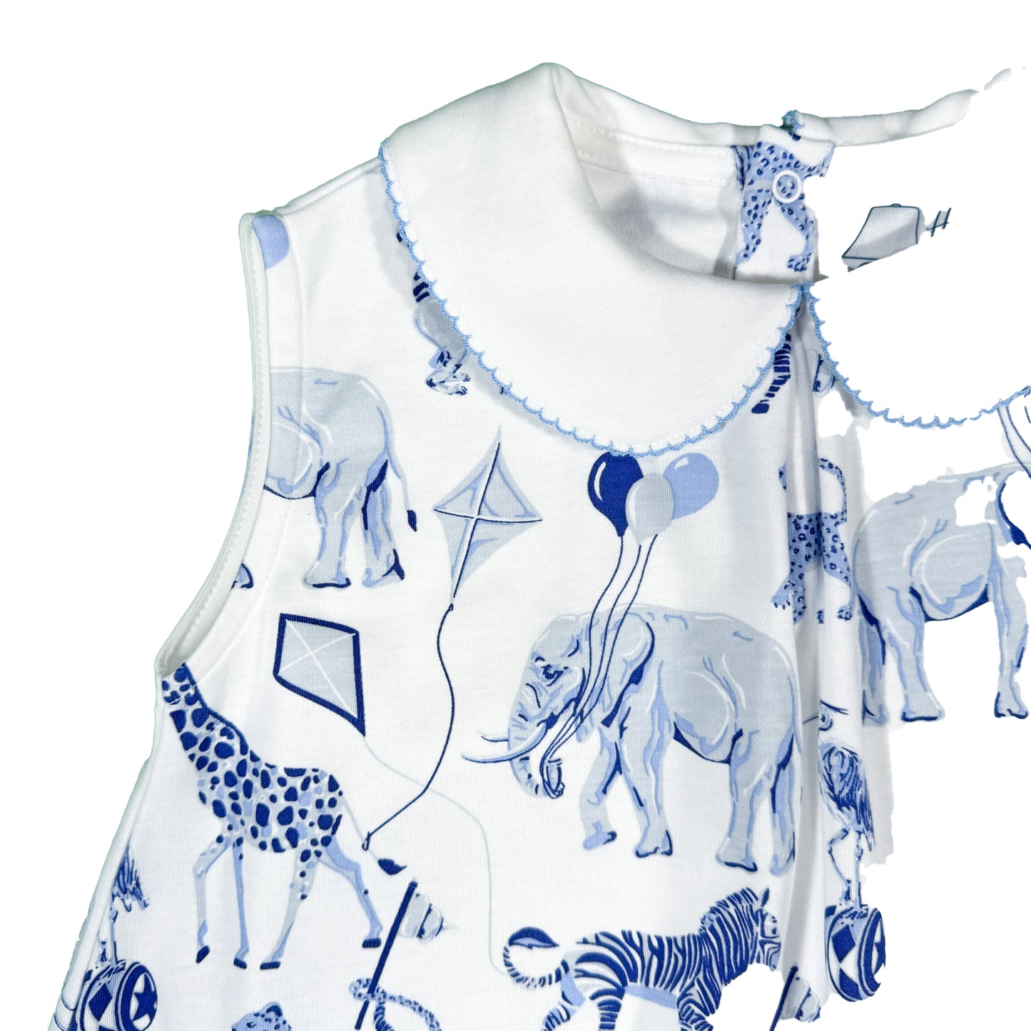 Chinoiserie Safari Twirl Dress