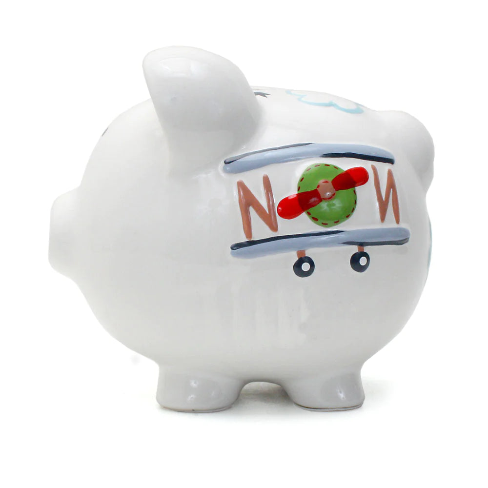 Airplane Piggy Bank