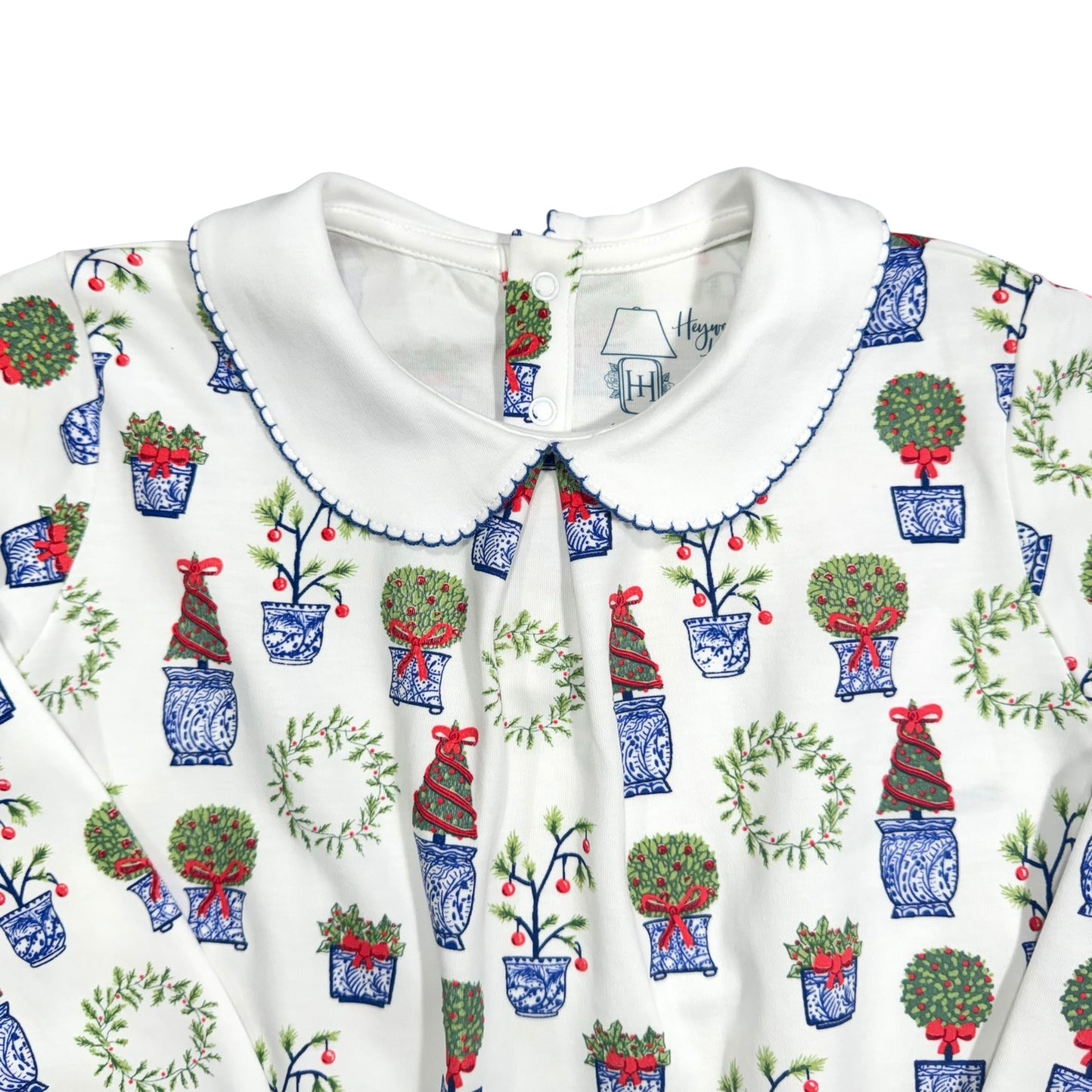 Christmas Planter Twirl Dress