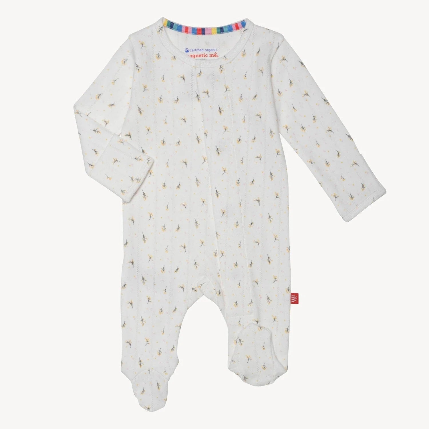 Fine Pointelle Footie Set