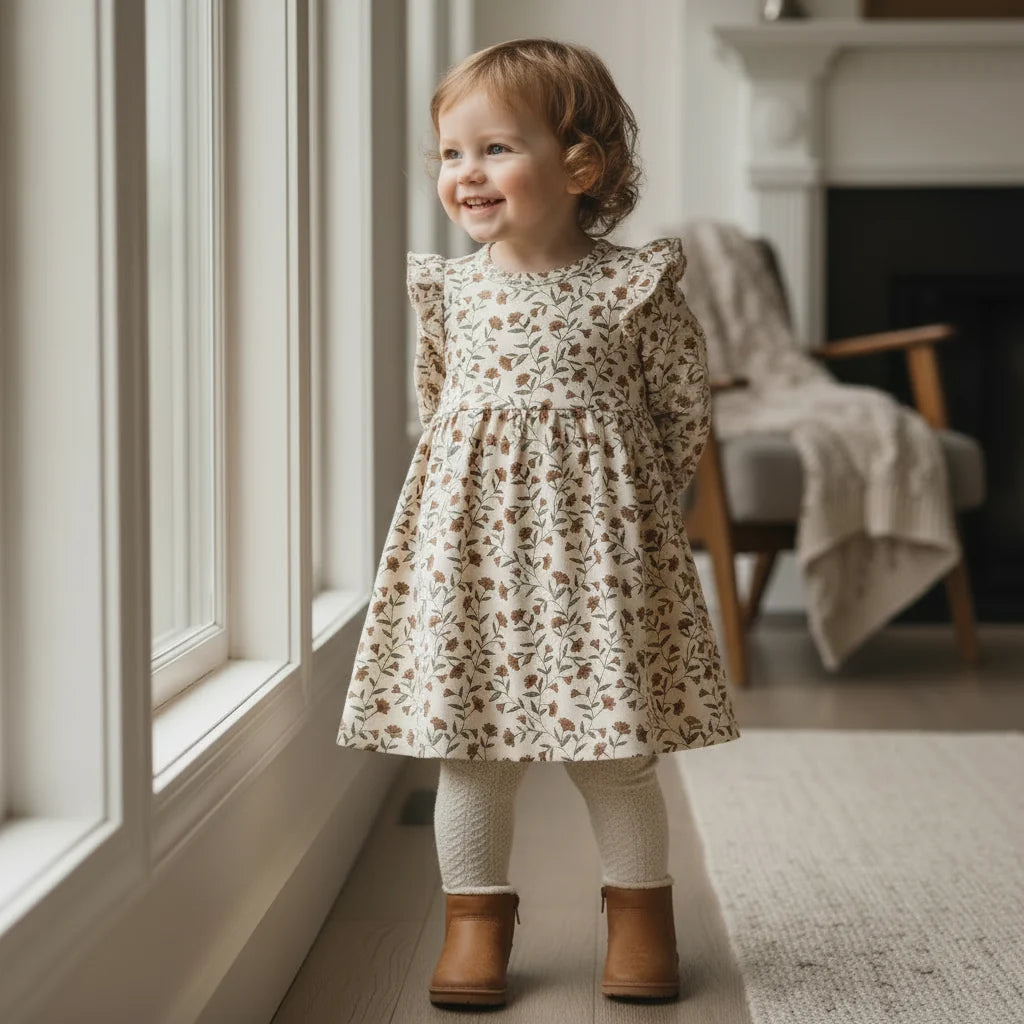 Organic Rustbloom Dress
