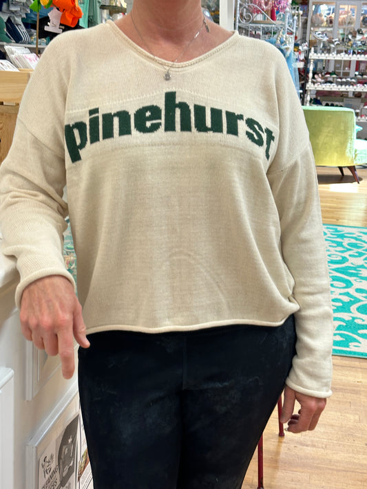Women's Cream Pinehurst Sweater