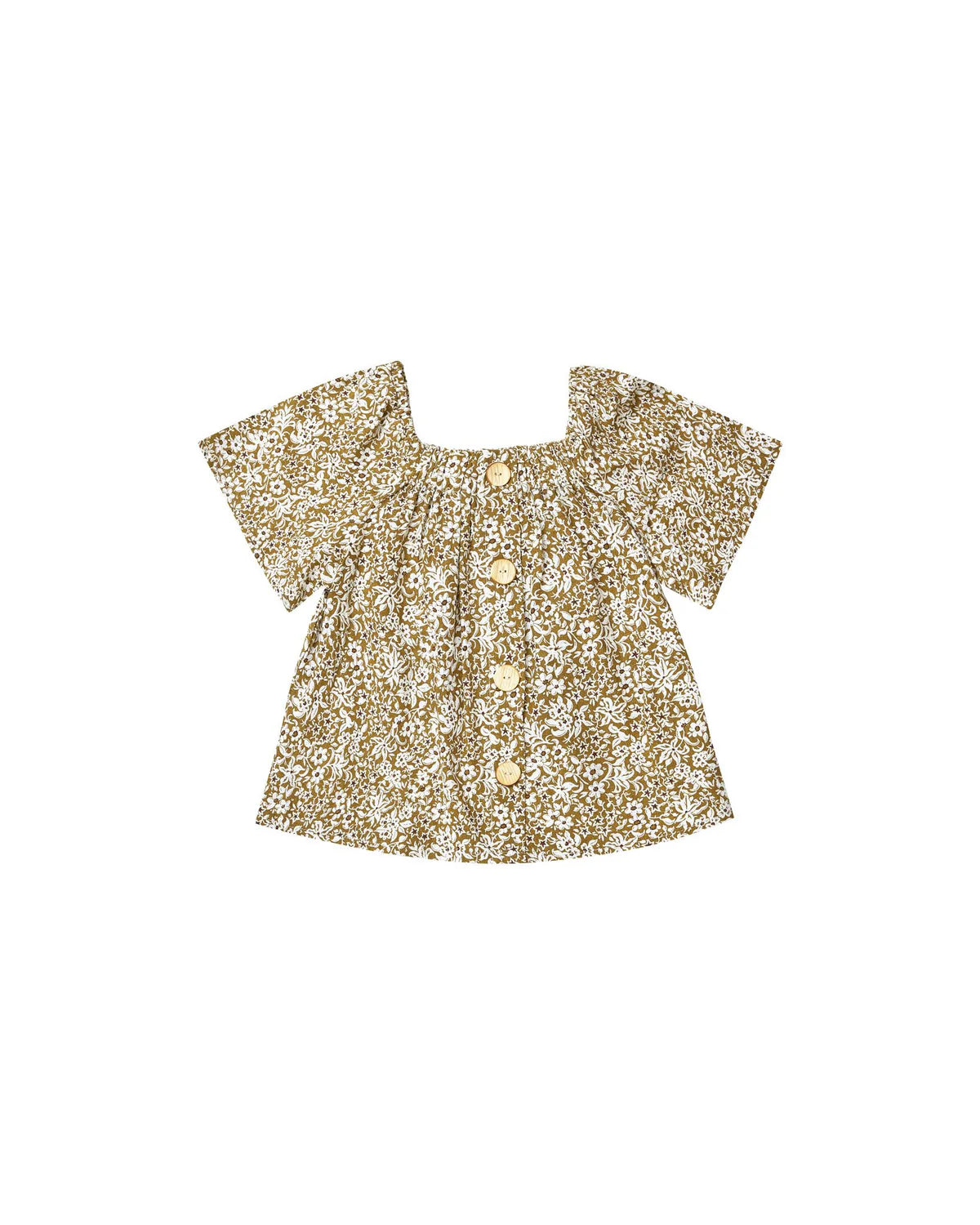 Golden Ditsy Leah Top