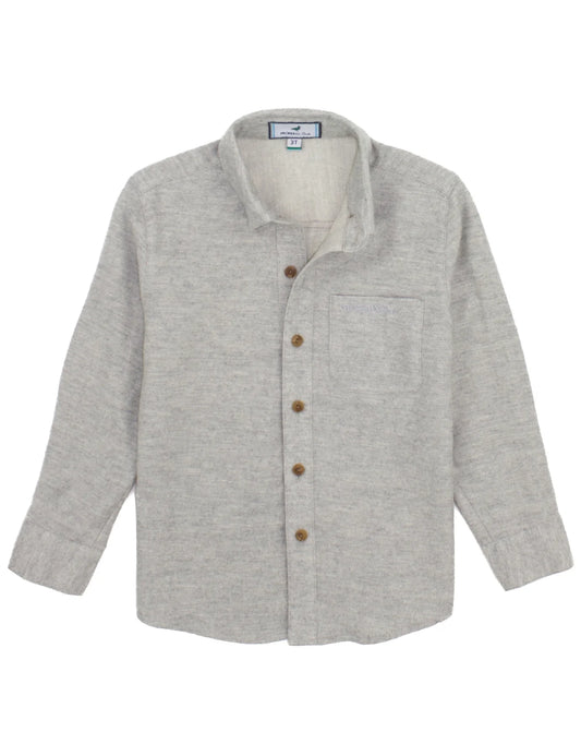 Pewter LS Breeze Shirt