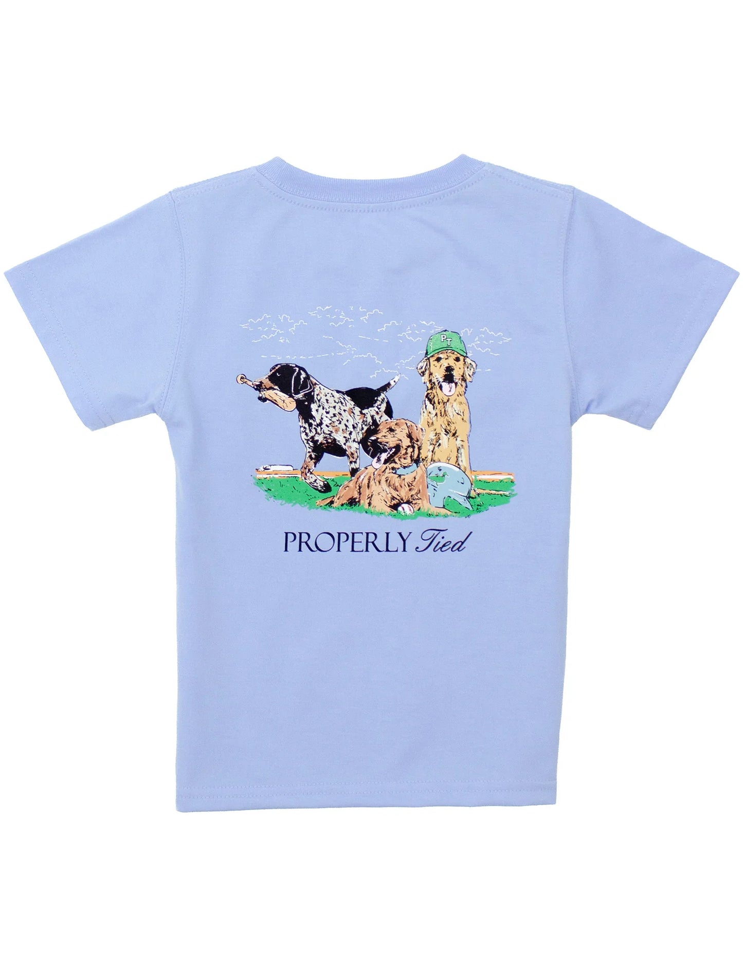 Lt Bl Diamond Dogs Tee