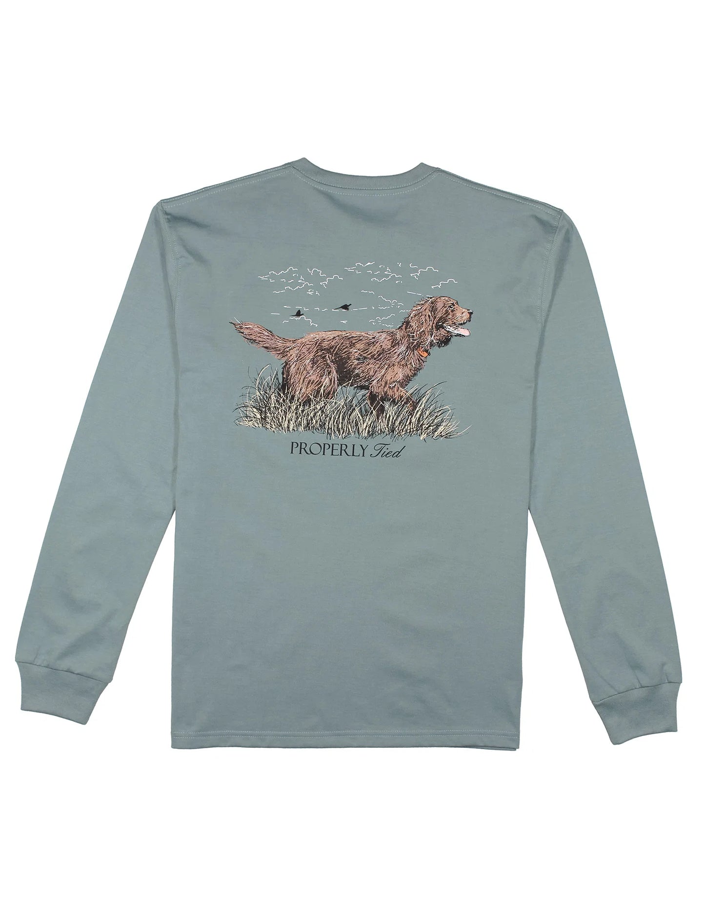 Boykin Steel Blue LS T