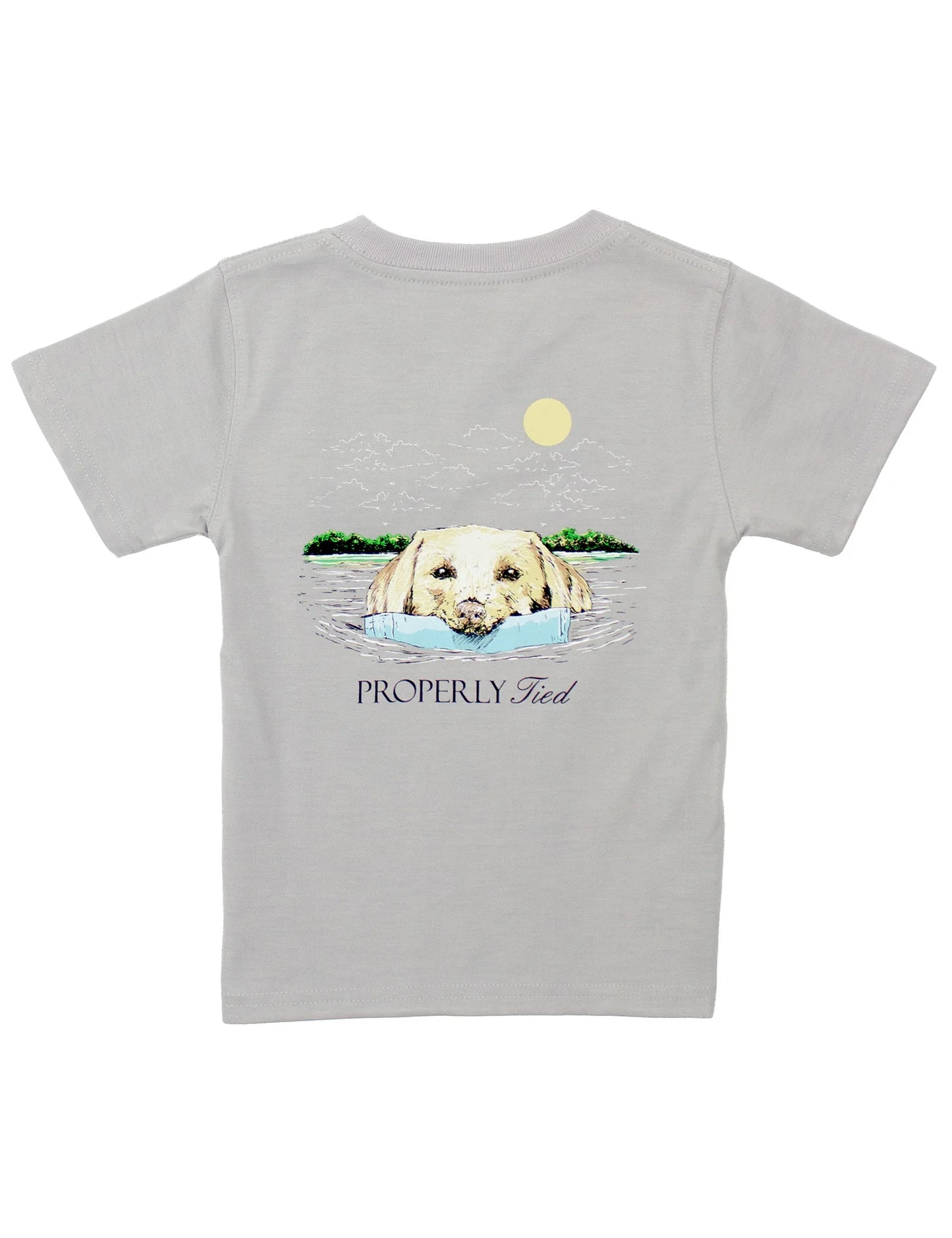 Ice Grey Spring Retrieve Tee