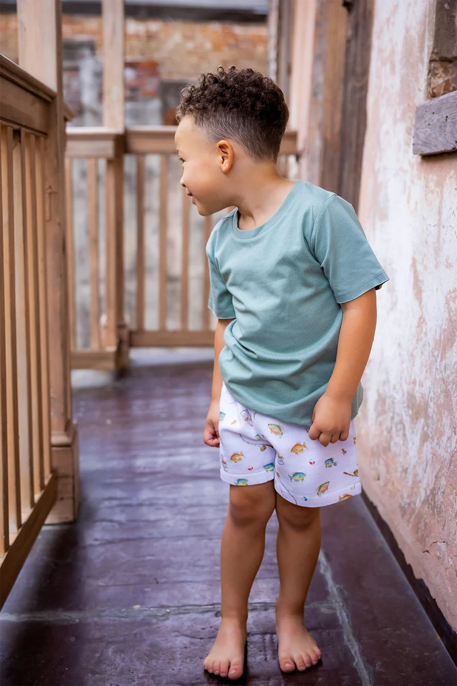 Gone Fishing Organic Shorts