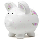 Pink Bohemian Piggy Bank