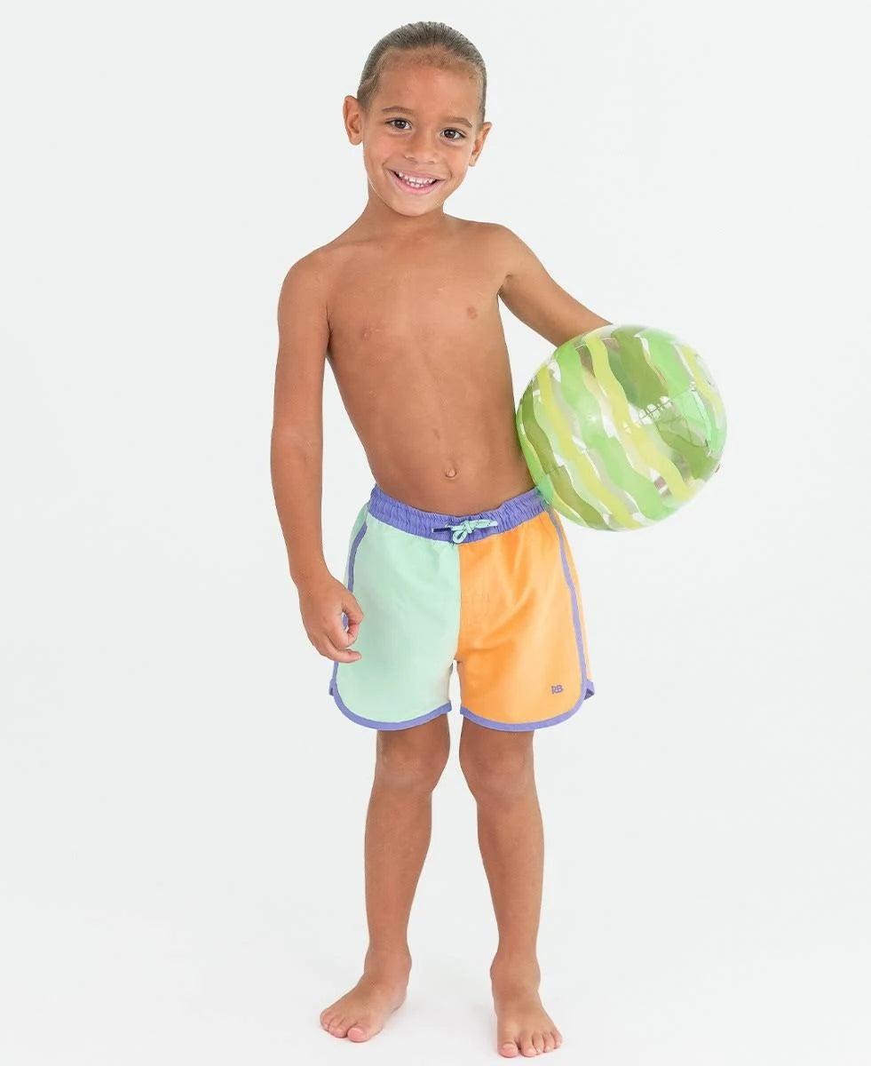 Periwinkle, Green, Ginger Trunks