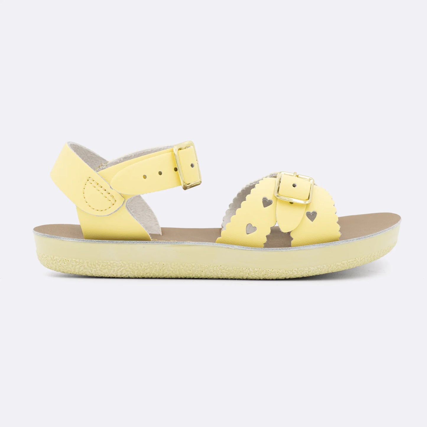 Butter Yellow Sweetheart Sandal
