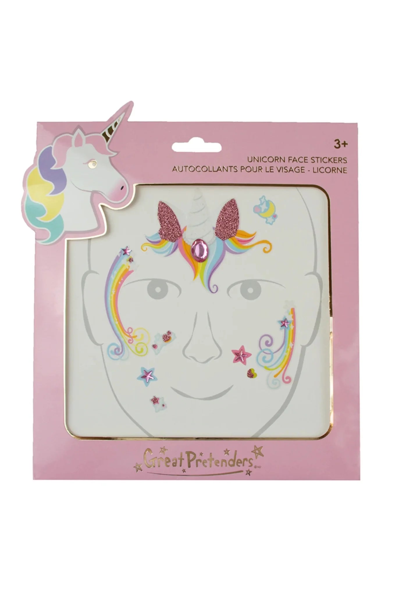 Unicorn Fairy Face Stikcers