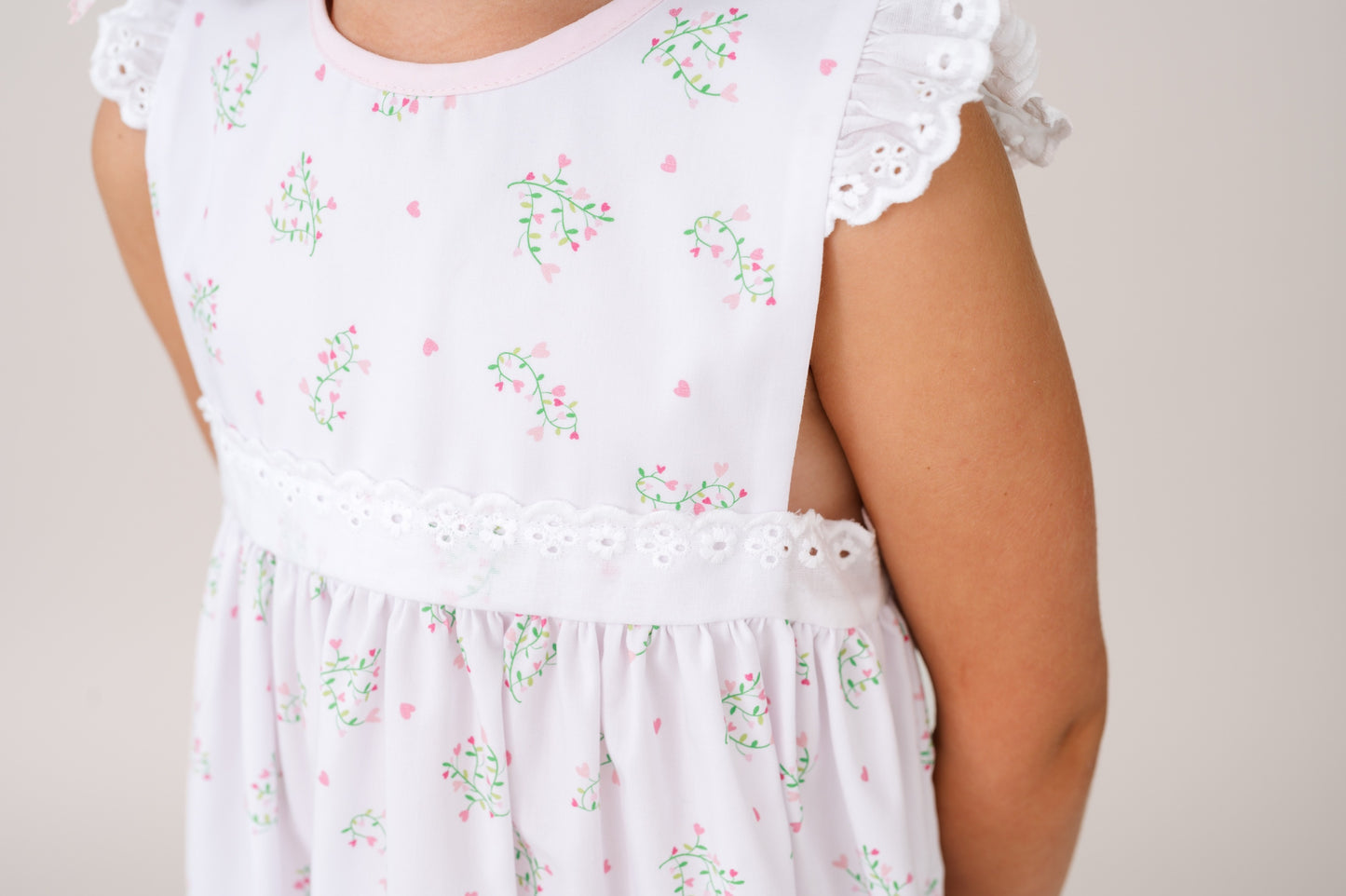 Love You Bunches Pinafore Dress