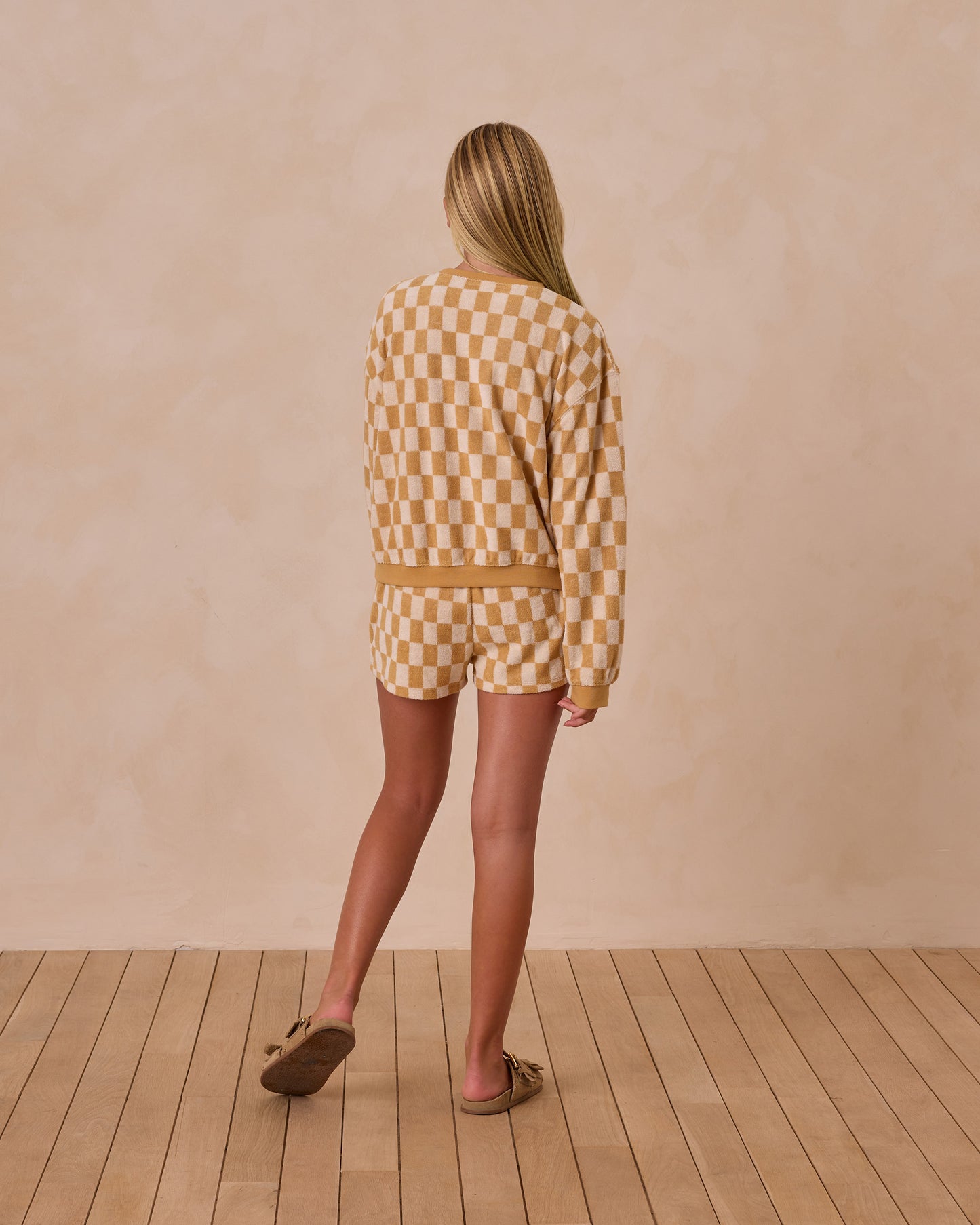 Summer Terry Check Set