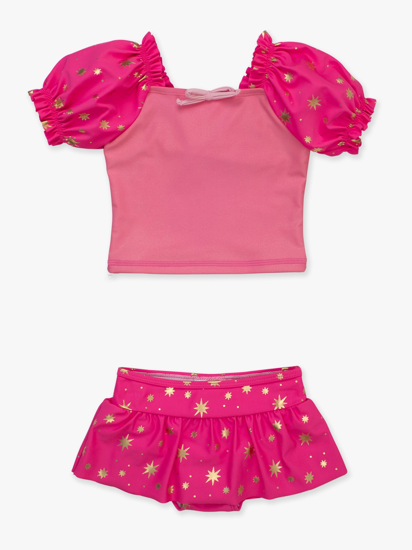 Pink Princess 2PC Skirted Swimsuit