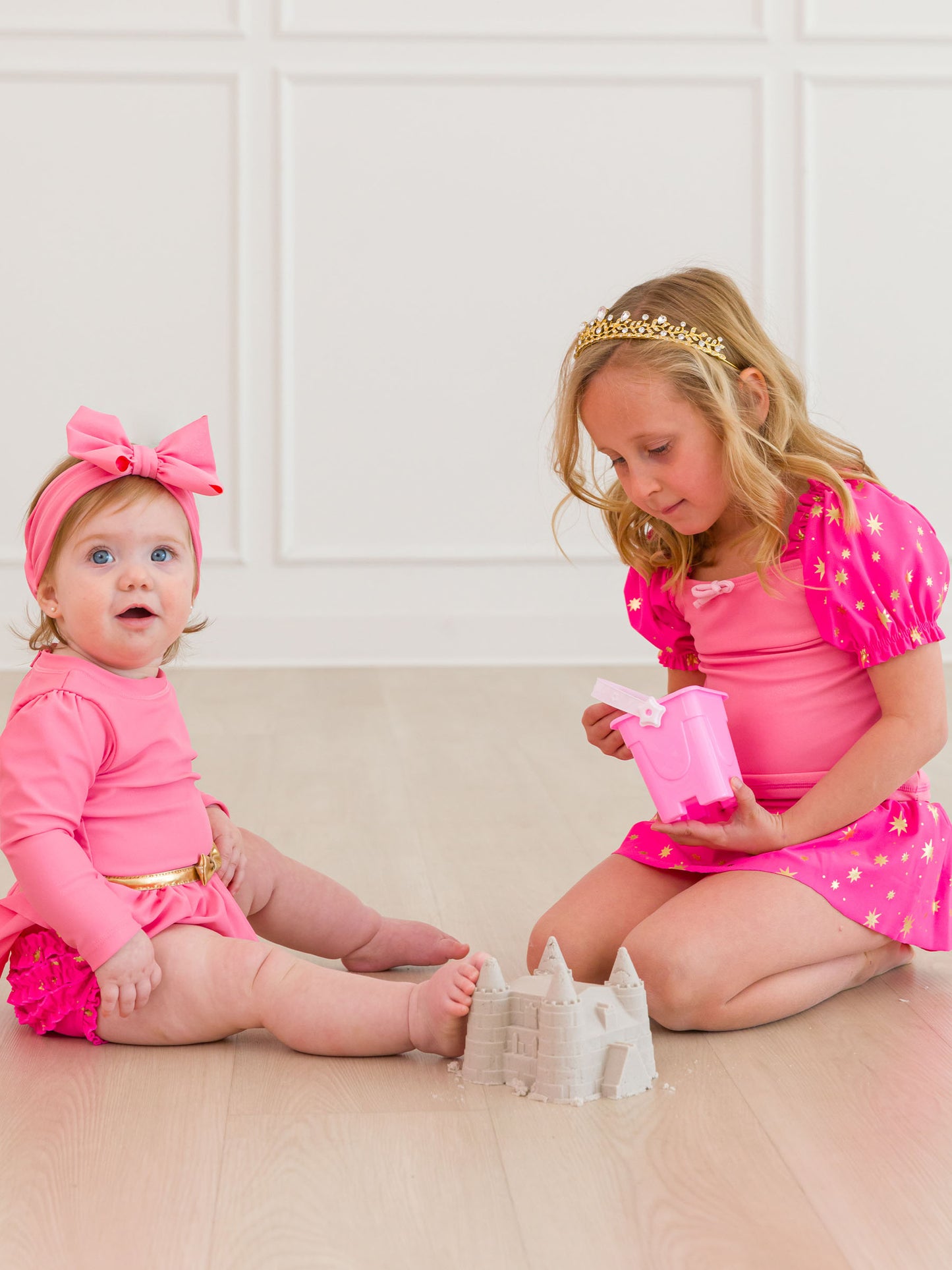 Pink Princess 2PC Skirted Swimsuit
