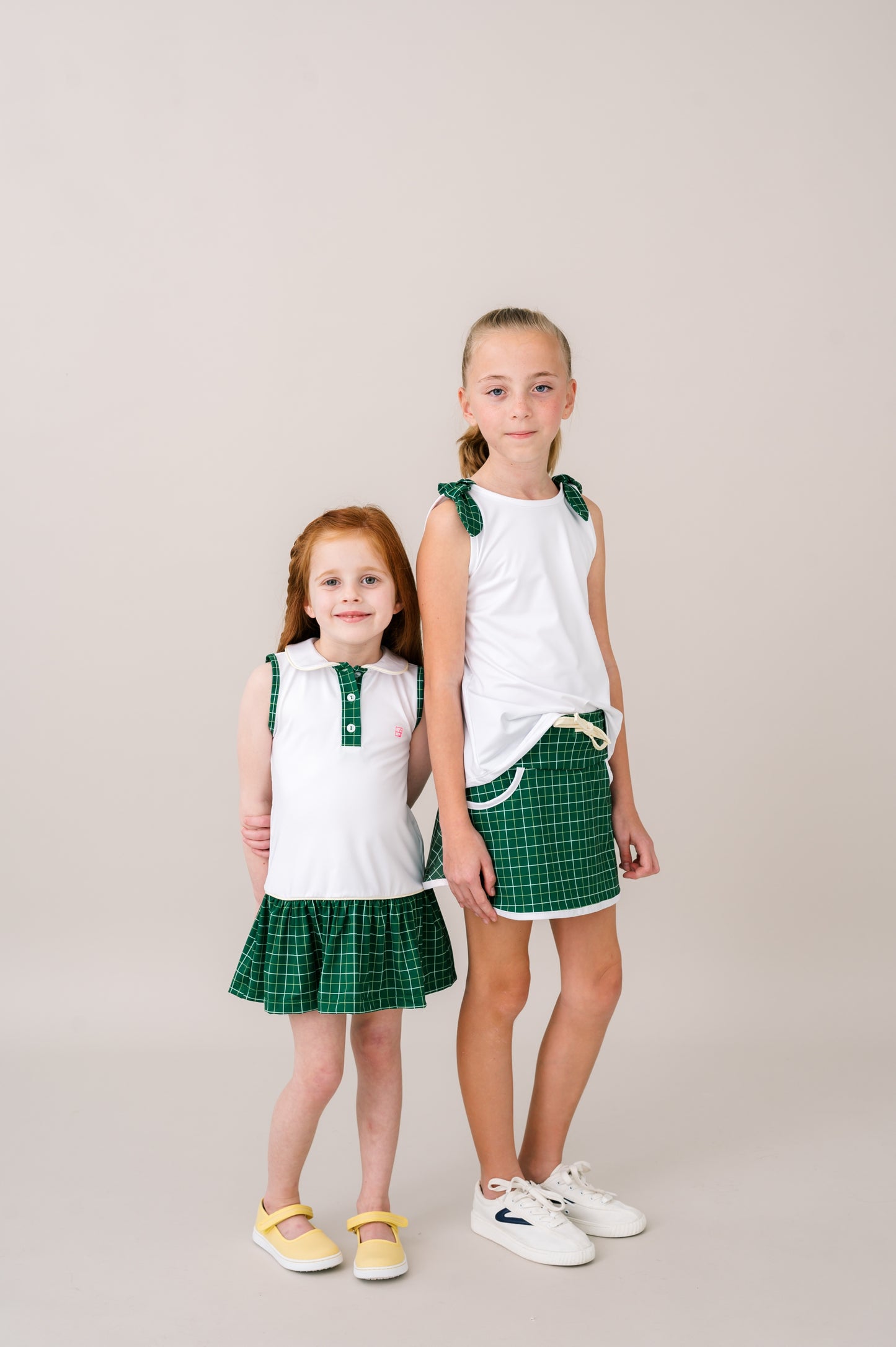 Windowpane Tiffany Tennis Skort