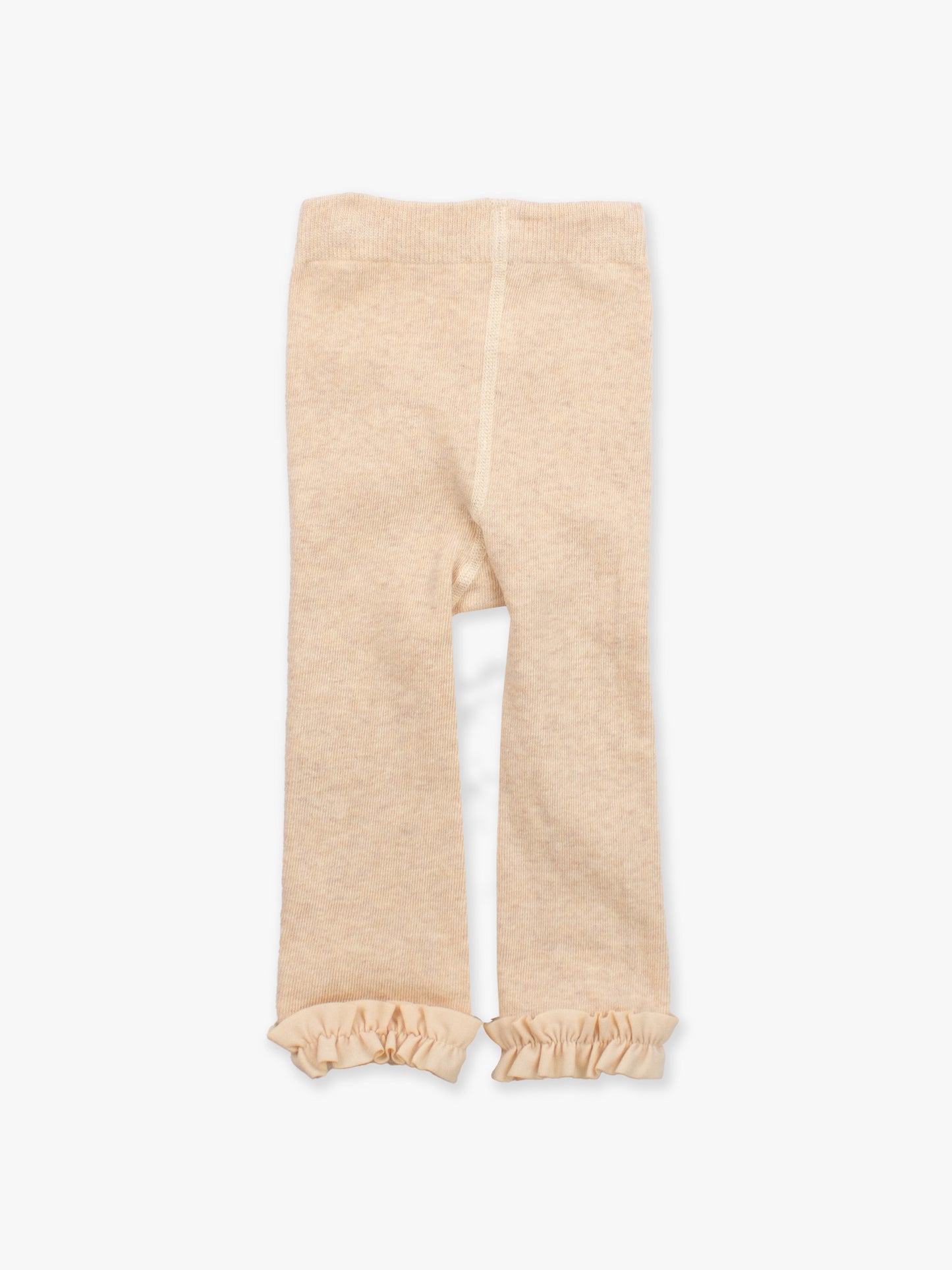 Oatmeal Rib Footless Tights