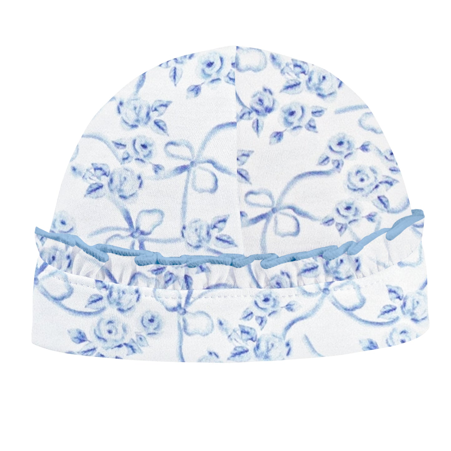 BL Toile Romantic Conv Gown & Hat