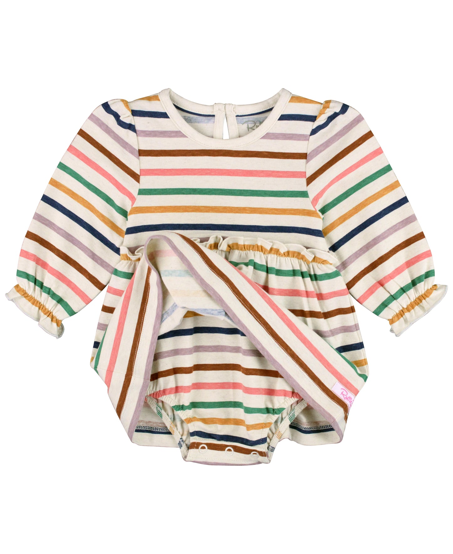 Sunrise Rainbow Skirted Romper