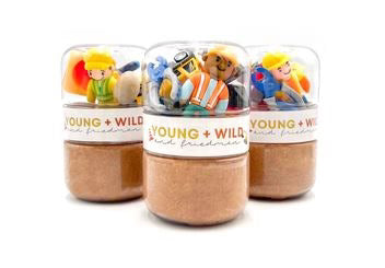 Construction Grab & Go Dough Jar