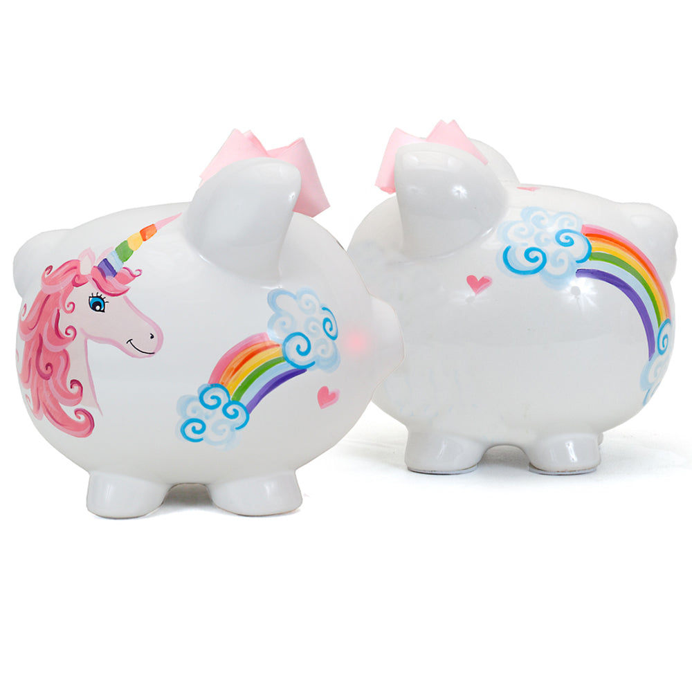 Unicorns & Rainbows Piggy Bank