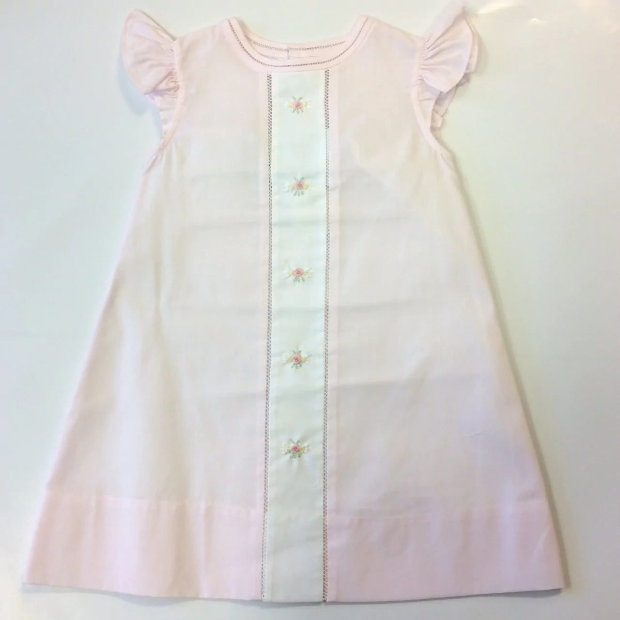 Pink Bouquet Aline Fly Sl Dress