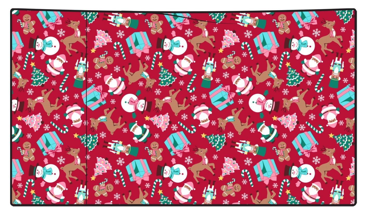 Santa Christmas PJ Shorts
